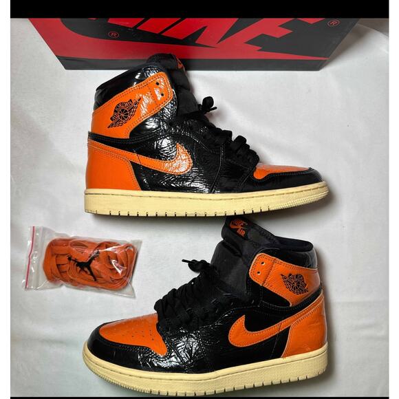 Size 8 - Nike Air Jordan 1 Retro High OG Shattered Backboard 3.0 Men's Shoes - Picture 2 of 11